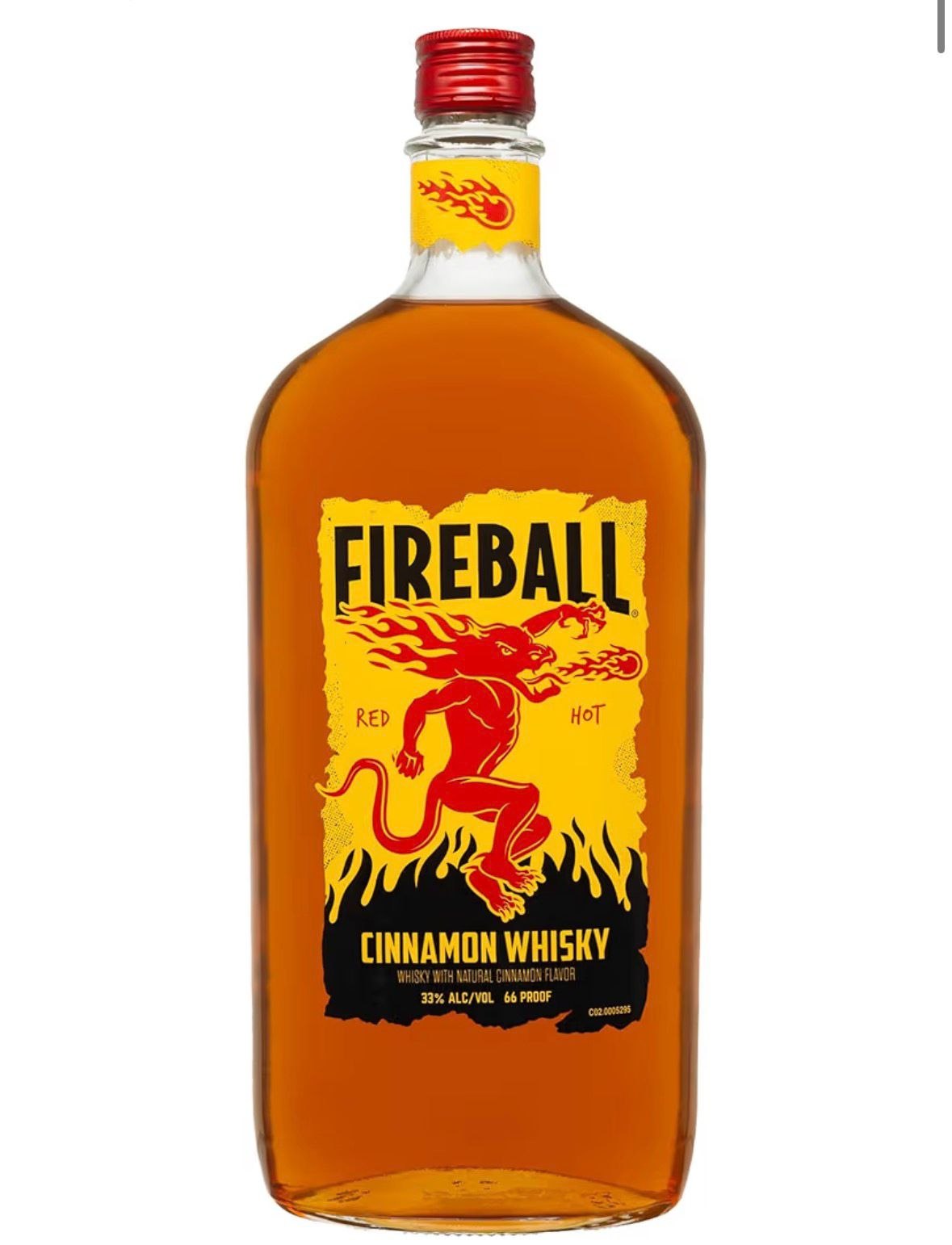 Botella de Fireball, una tradición del grupo